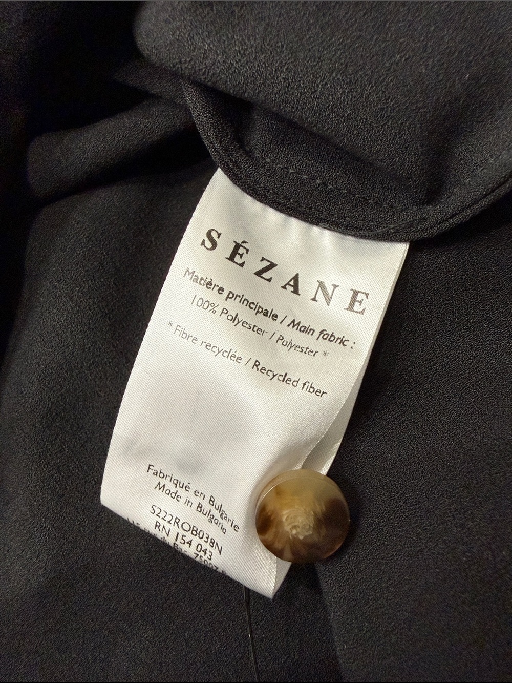 SÉZANE Button-Front Shirt Dress - Picture 5 of 7